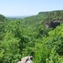 Great view from the lodge at Petit Jean State Park!